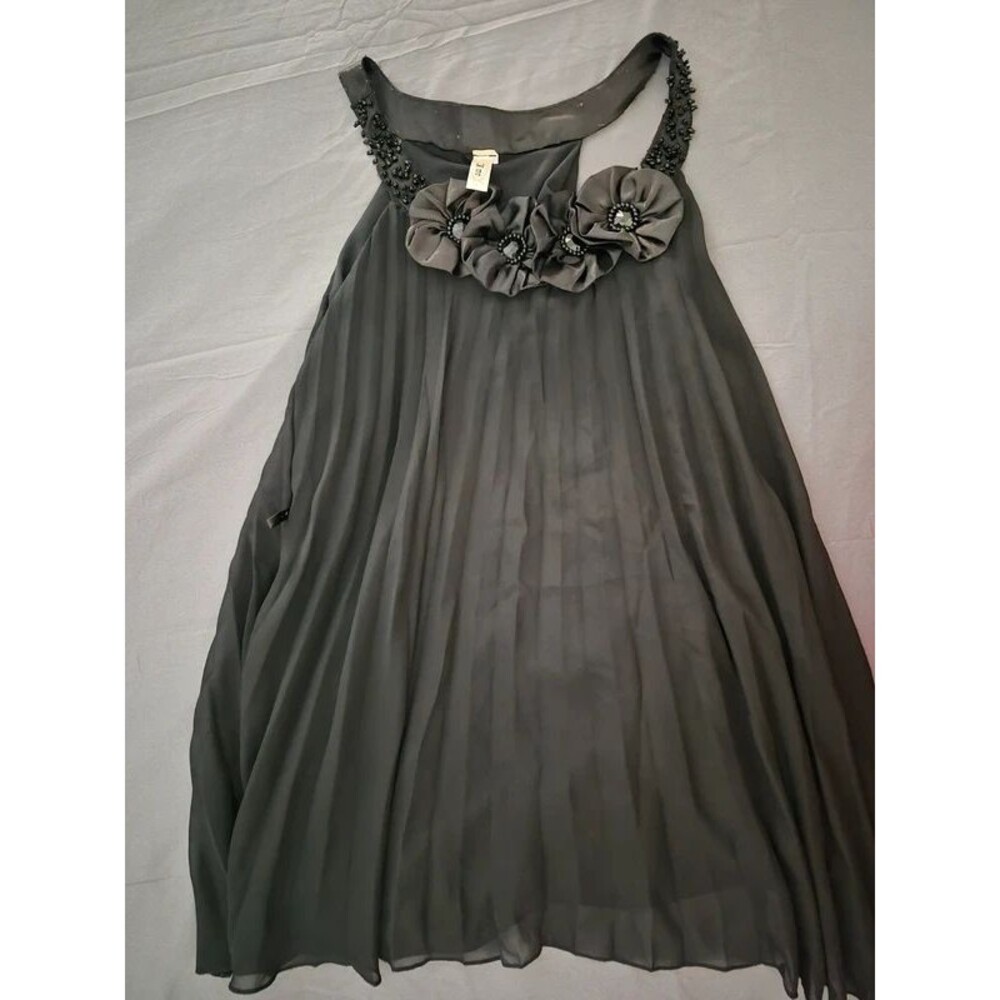 Women's Black Blouse Short Sleeve - Picture 3 of 6